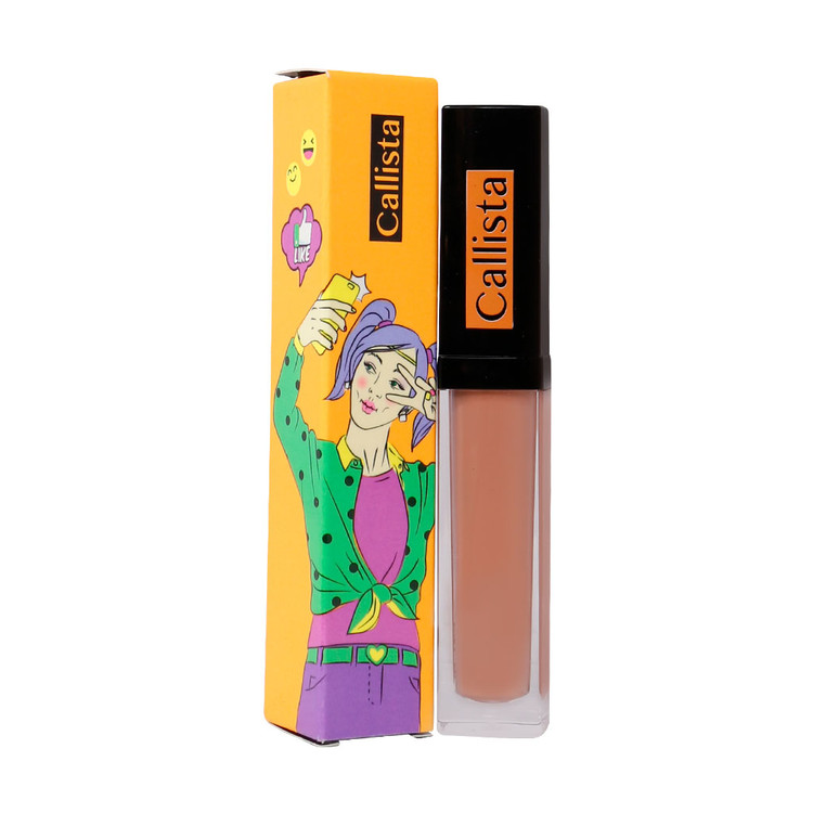 رژ لب مایع با دوام مات کالیستا Callista Stain Matt Lip Gloss کد 84