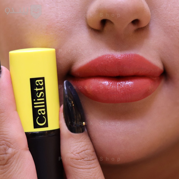 رژ لب جامد گلمور شاین کالیستا Callista Glamor Shine Lipstick کد 82