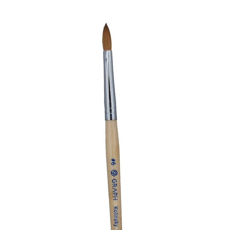 قلم کاشت ناخن اشکی موی طبیعی سایز 6 گراف Graph
