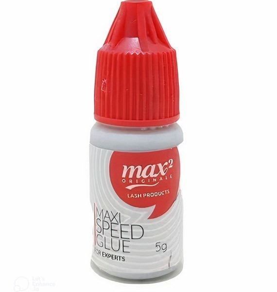 چسب کاشت مژه دائم درب قرمز 5 میل / گرمی مکس 2 اصلی max2