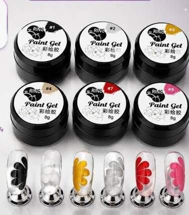 پینتینگ ژل (ژل کاسه ای) 8 گرمی رینگ RING