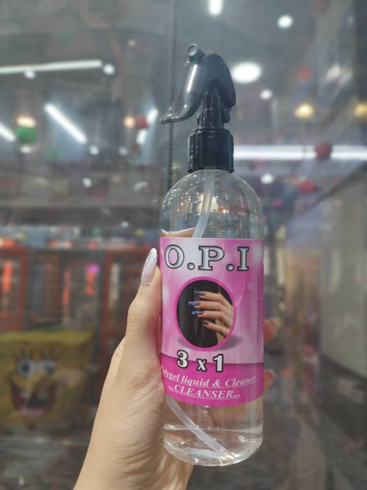 پمپ کلینزر دهیدراتور استوانه ای 500 میل ناخن سه کاره او پی آی OPI