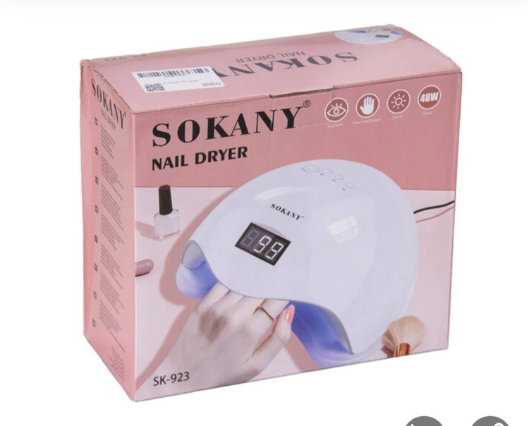 دستگاه یو وی لاک خشک کن 48 وات مدل SK-923 یووی سکانی SOKANY