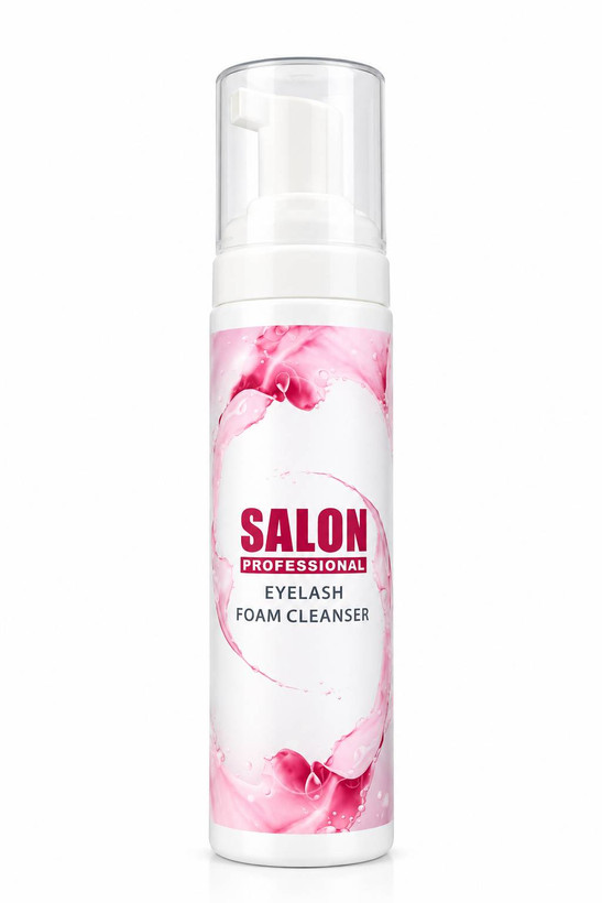 فوم کلينزر مژه مايع پاک کننده چربي پلک و مژه خارجي سالن Salon