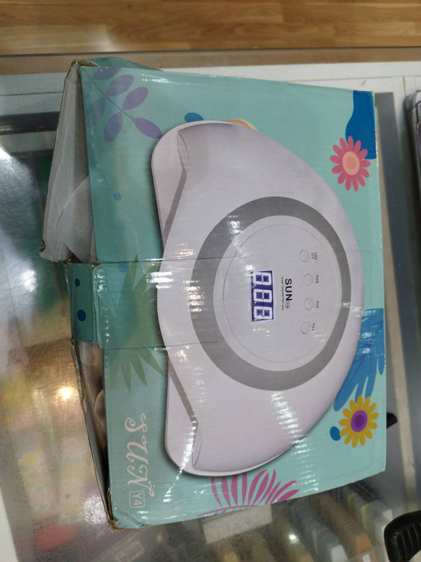 دستگاه لاک خشککن UV LED سان SUN Y4 توان ۱۶۸ وات دو دست