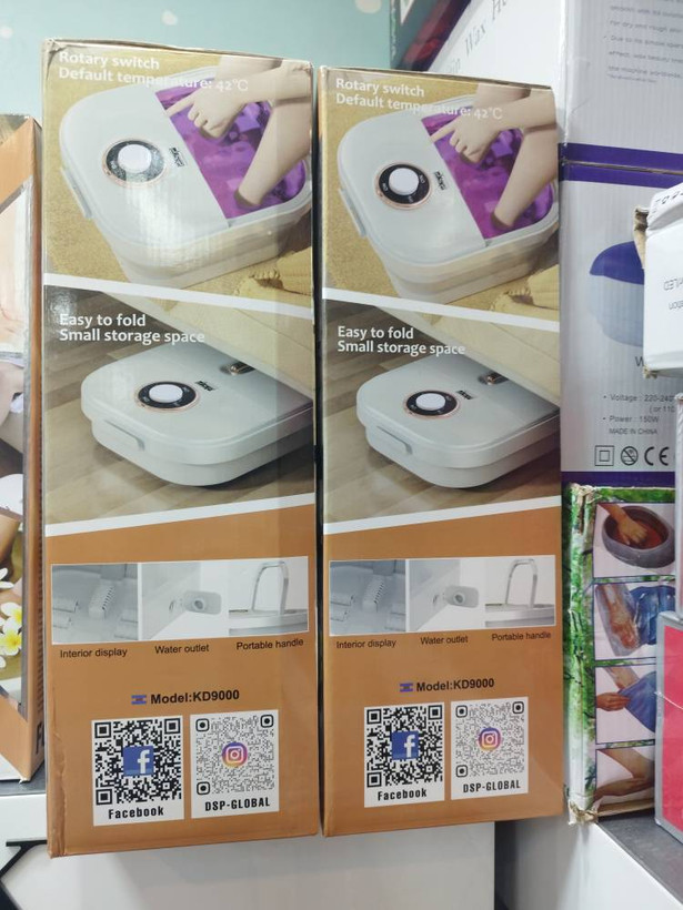 جکوزی پا تاشو دکمه ای مدل KD9000 گرمکن دار DSP
