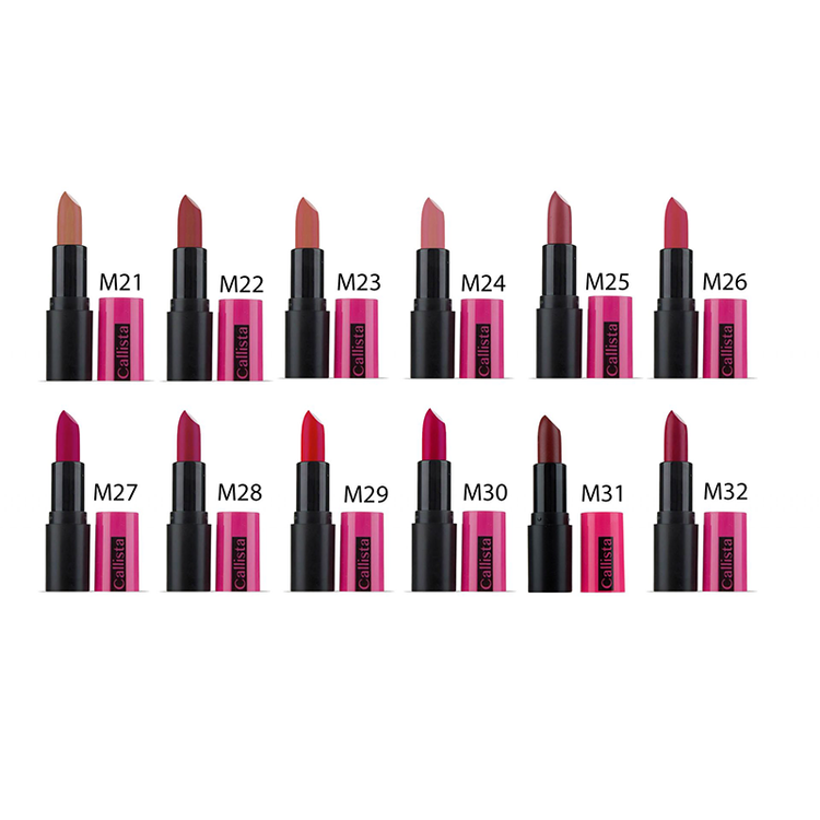 رژ لب جامد مات کالیستا Callista Matt Lipstick کد 21