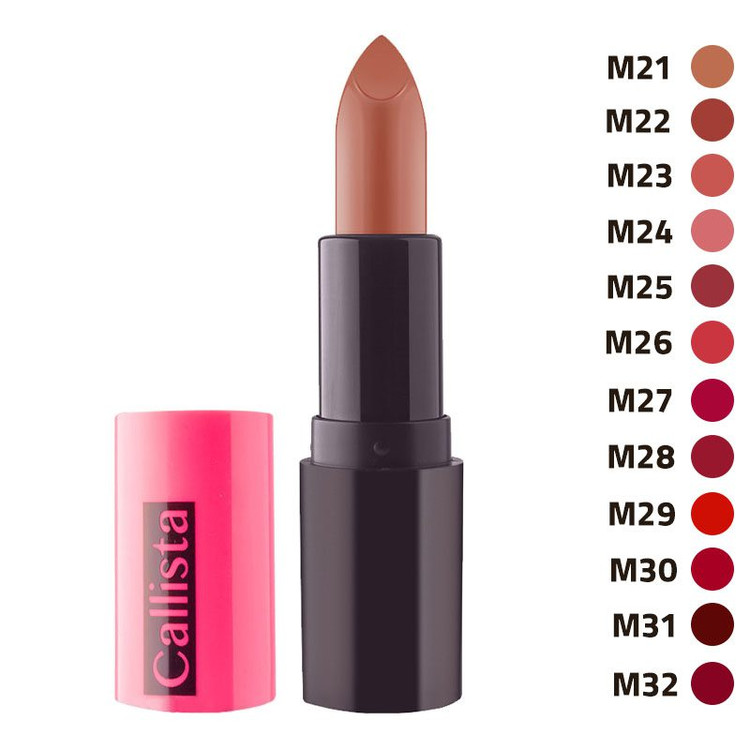 رژ لب جامد مات کالیستا Callista Matt Lipstick کد 21