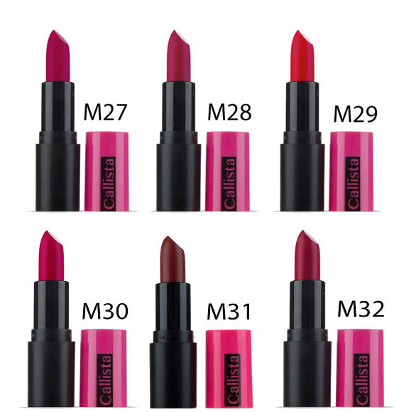 رژ لب جامد مات کالیستا Callista Matt Lipstick کد 21