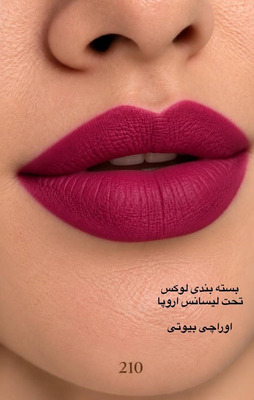 رژلب جامد بدون سرب 4 گرمی کد 210 اوراچی ORACHI ایتالیایی